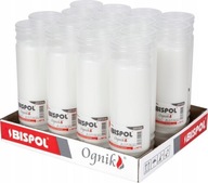 Parafínové vložky do sviečok BISPOL WP7N 144H 16 ks Parafínové vložky do sviečok BISPOL WP7N 144H 16 ks