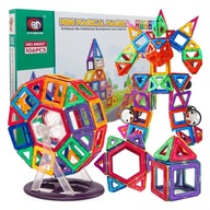 MAGNETICKÉ STAVEBNÉ BLOKY VEĽKÉ 3D PANELY MAGNETICKÉ STAVEBNÉ BLOKY VEĽKÉ 3D PANELY