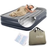 Luxusný vankúšový matrac s pumpičkou 152x203 INTEX 64136