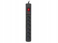 ARMAC MULTI M6 POWER STRIP ČIERNA 10M