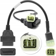 Adaptérový kábel pre KAWASAKI 6 pin OBD2 Adaptérový kábel pre KAWASAKI 6 pin OBD2