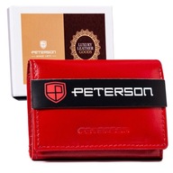 Dámska kožená peňaženka PETERSON s RFID uzáverom Dámska kožená peňaženka PETERSON s RFID uzáverom