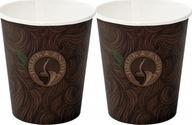Hnedý papierový pohár 250 ml 50 ks Coffee Drinks x2 Hnedý papierový pohár 250 ml 50 ks Coffee Drinks x2