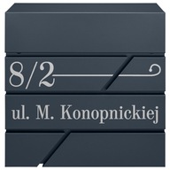 KRABIČKA NA LIST A NOVINY ANTRACIT + VZOR ADRESY KRABIČKA NA LIST A NOVINY ANTRACIT + VZOR ADRESY