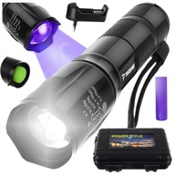 Taktická UV LED ZOOM BATERKA VYHĽADÁVANIE JANTÁRU Taktická UV LED ZOOM BATERKA VYHĽADÁVANIE JANTÁRU