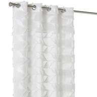 ZÁCLONA NA priechodkách s vypuklými ozdobami 260x140 sivobiela ZÁCLONA NA priechodkách s vypuklými ozdobami 260x140 sivobiela