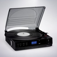 Auna FM DAB Bluetooth vstavané reproduktory gramofónu