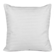 Obliečka na vankúš saténová bavlna CIZGILI WHITE/40x40. Obliečka na vankúš saténová bavlna CIZGILI WHITE/40x40.