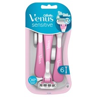 Holiaci strojček Gillette Venus Sensitive 6 ks Holiaci strojček Gillette Venus Sensitive 6 ks