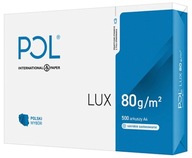 Kopírovací papier Pol lux, A4, trieda B, 161st, 80 g/m2, 500 listov. - 5 ks Kopírovací papier Pol lux, A4, trieda B, 161st, 80 g/m2, 500 listov. - 5 ks