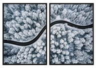 OBRAZOVÉ PLAGÁTY V RÁME 33x43cm Diptych Road P848 OBRAZOVÉ PLAGÁTY V RÁME 33x43cm Diptych Road P848