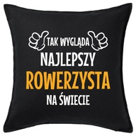 NAJLEPŠÍ CYKLISTICKÝ vankúš 50x50 darček NAJLEPŠÍ CYKLISTICKÝ vankúš 50x50 darček