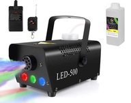 GENERÁTOR DYMU LED 500 + 1L KVAPAL GENERÁTOR DYMU LED 500 + 1L KVAPAL