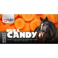 Nuba Candy ochutí mrkvové cukríky 0,9kg