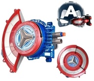 SHIELD CAPTAIN AMERICA SHOOTING 10x ŠÍPKA + LED SPÚŠŤAČ MASKY SHIELD CAPTAIN AMERICA SHOOTING 10x ŠÍPKA + LED SPÚŠŤAČ MASKY