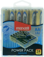 24x ALKALICKÁ BATÉRIA 1,5V MAXELL LR6 AA R6 24x ALKALICKÁ BATÉRIA 1,5V MAXELL LR6 AA R6