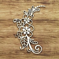 Kartón, drevotrieska, zvyšky Ornamentov Kartón, drevotrieska, zvyšky Ornamentov