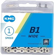 Reťaz na bicykel KMC B1 WIDE 1/2'x1/8' 1-speed 112 SR Reťaz na bicykel KMC B1 WIDE 1/2'x1/8' 1-speed 112 SR