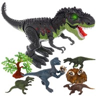 Dinosaurus T-Rex + hniezdo