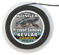 KONGER KEVLAROVÝ NÁSTAVEC NA SUMEC 10M / 150KG ČIERNA KONGER KEVLAROVÝ NÁSTAVEC NA SUMEC 10M / 150KG ČIERNA