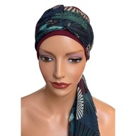 Turban Wera bm bordová 333 šatka po chemoterapii