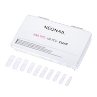 NeoNail Nail Tips priehľadné tipy na nechty s dlhým vreckom 120ks P1 NeoNail Nail Tips priehľadné tipy na nechty s dlhým vreckom 120ks P1