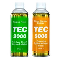 TEC2000 PREPLÁCHNUTIE MOTORA + ČISTIČ VSTREKOVAČA DIESELU