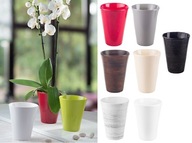Keramický obal na orchideu Smooth, poľská výroba, ELEGANT, 7 FARIEB Keramický obal na orchideu Smooth, poľská výroba, ELEGANT, 7 FARIEB