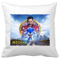 Vankúš + názov SONIC 2 the Hedgehog mikrovlákno Vankúš + názov SONIC 2 the Hedgehog mikrovlákno