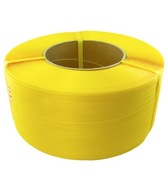 PP páska 9x0,55x3200 Žltá na upevňovacie páskovanie