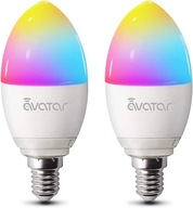 Smart LED žiarovka E14 Wi-Fi 5W 2800K 2ks Smart LED žiarovka E14 Wi-Fi 5W 2800K 2ks