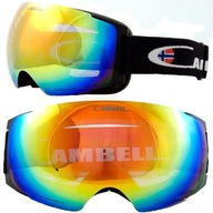 Snowboardové lyžiarske okuliare REVO AntiFog OTG UV400