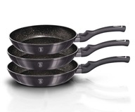SÚPRAVA 3 ŽULOVÝCH PANvíc BERLINGER HAUS PREMIUM 6903 CARBON P SÚPRAVA 3 ŽULOVÝCH PANvíc BERLINGER HAUS PREMIUM 6903 CARBON P