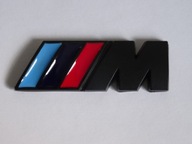 Logo BMW MPOWER na blatníku 45x15 mm čierny