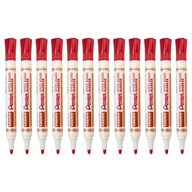 Popisovač na tabuľu PENTEL MW85, červený, stierateľný za sucha
