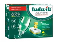 Ludwik Lemon tablety do umývačky riadu 30 kusov Ludwik Lemon tablety do umývačky riadu 30 kusov