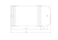 NASTAVITEĽNÝ KRYT 265X465MM (50 KS), STOH NASTAVITEĽNÝ KRYT 265X465MM (50 KS), STOH