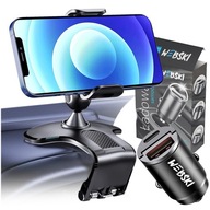 DRŽIAK NA AUTOTELEFÓN, VOLANT + USB NABÍJAČKA DRŽIAK NA AUTOTELEFÓN, VOLANT + USB NABÍJAČKA