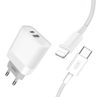 XO NABÍJAČKA USB ZÁSTRČKA USB-C 18W BLESKOVÝ KÁBEL XO NABÍJAČKA USB ZÁSTRČKA USB-C 18W BLESKOVÝ KÁBEL