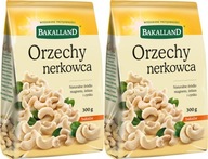 Bakalland kešu oriešky 300g x2 Bakalland kešu oriešky 300g x2