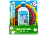 FRU BLU Toy Mydlové bubliny Deluxe Set + Tekutina FRU BLU Toy Mydlové bubliny Deluxe Set + Tekutina