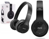 BLUETOOTH 4.2 P47 slúchadlá + mikrofón, čierne BLUETOOTH 4.2 P47 slúchadlá + mikrofón, čierne