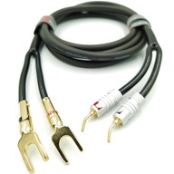 NAKAMICHI Reproduktorový kábel 2x4 pin piky 5m