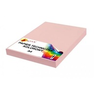 Technický papier A4 160g ružový pastel 50 listov