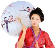 Japonský čínsky dáždnik Wagasa Geisha Asia 82cm Japonský čínsky dáždnik Wagasa Geisha Asia 82cm