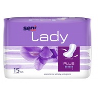 SENI LADY PLUS urologické vložky 15 ks. SENI LADY PLUS urologické vložky 15 ks.