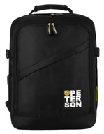 Športový batoh Peterson, mestské cestovanie, funkčná batožina s USB Športový batoh Peterson, mestské cestovanie, funkčná batožina s USB