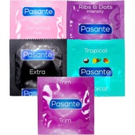 PASANTE SET MIX kondómov zdokonaľujúcich 50 ks.