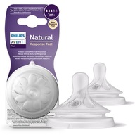 AVENT cumlík NATURAL RESPONSE SCY963/02 1M+ 2ks AVENT cumlík NATURAL RESPONSE SCY963/02 1M+ 2ks