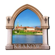 Magnet Krakow Wawel Panorama stĺpy